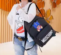 在飛比找Yahoo!奇摩拍賣優惠-【COCO 精品專賣】Moschino backpack 大