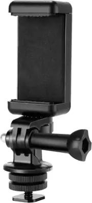 Phone Holder Hot Shoe Mount Adapter for GoPro Hero DJI OSMO iPhone Samsung DSLR