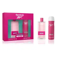 在飛比找PChome24h購物優惠-REEBOK 超越自我女性淡香水經典限量版禮盒(淡香水100