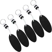 WHAMVOX Stylish Floating Keychains with Surfboard Pendant Bright Color Key Rings for Boating Fishing and Water Sports Durable Daily Use Keychain for Outdoor Activities