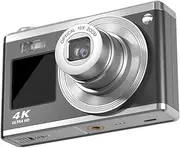 Snblzhef 4K HD Telescopic Lens High-Definition Dual Screen Digital Camera 16x Optical Zoom Waterproof Selfie Beauty Camera C
