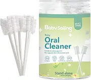 Newborns Gauze Toothbrush - Baby Mouth Wipes, Infants Oral Swabs | Soft Paper Handle Cleaner, Tongue Scrubber, Gentle Oral Hygiene Solution, Baby Teeth Cleaning Kit