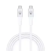 Bonelk Long-Life 2m USB TypeC to USB-C 20Gbps Cable For Samsung Galaxy S22 White