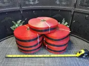 7 QTY! BULK LOT- LLPT Reflective Ribbon Sew Tape High Visibility 50 Ft