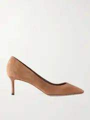 [Jimmy Choo] Jimmy Choo - Romy 60 Suede Pumps - Tan - IT39 IT 39 Brown