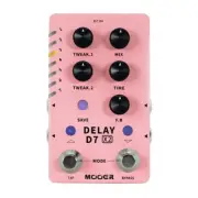 MOOER D7 X2 DELAY guitar effects pedal From Japan