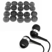 For Universal Earphones Large Replacement Silicone EARBUD Tips Covers 20p_ro