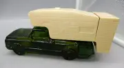 Vintage AVON The CAMPER green glass truck Aftershave & Talc FULL in box - Oland