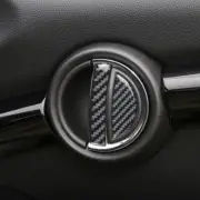 Carbon Fiber + Rubber Car Inner Door Handle Cover Sticker For Mini F54 F55 F56 (for: Mini)