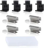 8PCS 3D Printer Bed Clips Clamps Ender 3 Glass Plate Clamps 3D Printer Build Plate Clips 3D Printer Heated Bed Glass 3D Printer Fix Clamp Adjustable Fixed Clips Glass Bed Stable Clamps