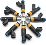 Fuel Injectors 05037479AA Compatible for Chrysler 300 Compatible for Dodge Challenger Charger Compatible for Durango Magnum RAM 1500 2500 Compatible for Jeep Commander Grand Cherokee(8PCS)