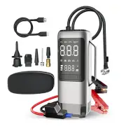 Multi-functional 6 in 1 Car Emergency Starter and Vacuum Cleaner Portable Air Compressor Inflator Pump Mobile Power Boos