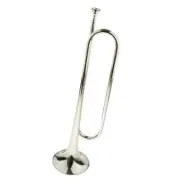 B Key Bugle Cavalry Trumpet for Children Student Beginner, 50.5 x 12.2cm