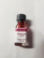 LorAnn Oils .125 fl oz Super Strength Flavoring Candy Food Flavor Pomegranate