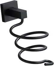 1pc Hair Dryer Holder Wall Mount Holder Hair Dryer Hanging Holder Tool Storage Rack Blow Dryer Rack Toilet Stand Hair Dryer Wall Bracket Hair Dryer Barrel No Punching