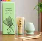 Matcha Whisk Set, Bamboo Whisk(Chasen) - Traditional Scoop (Chashaku) - Tea Spoo