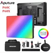 Aputure Amaran P60c P60x 3-Light Kit RGBWW LED Panel Light Full Color 2500-7500K