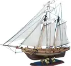 Scale DIY Hobby Wooden Ship Science Equipmen Assembly Model Boat Kits Sailing
