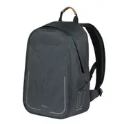 Basil Urban Dry Bicycle Backpack 18 Litres Charcoal - Grey