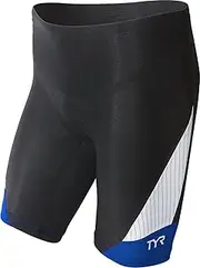 [TYR] Sport Men's Sport Carbon 9-Inch Tri Compression Shorts