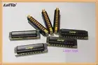 EASTTOP 10Hole Diatonic Blues Harmonica Set Of 7 Harp Mouth Organ Set Gift New