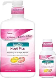 Systema Haguki Plus Dental Rinse Liquid Toothpaste 900ml + Mini Rinse 80ml Japan