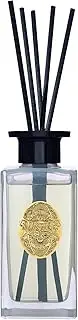 [M&SENSE] 6.3 oz Large Reed Diffuser Set | Oud Wood Scent Oil Diffuser with Sticks | Bedroom Bathroom Living Room Decor
