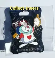 Disney WDI Pin Happy New Year 2020 White Rabbit LE 250 Alice in Wonderland