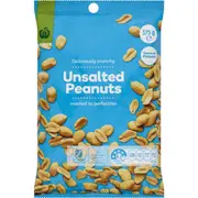 Woolworths Peanuts Unsalted 375g