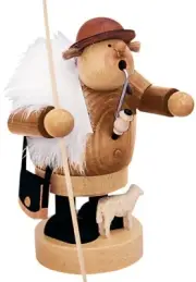 NEW IN BOX - KWO Shepherd - German Christmas Smoker / Incense Burner
