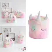 Unicorn Tissue Box Small Pink Toilet Paper Holder Novelty Plush