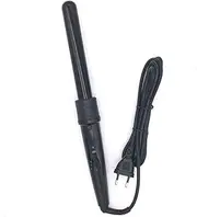 Hair Curlers Care Styling Curling Wand Interchangeable Clip Hair Iron Curler Set (Color : Black)