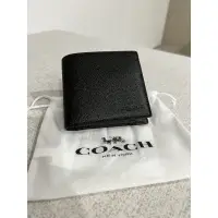 在飛比找蝦皮購物優惠-Coach男用防刮短皮夾