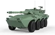 LF87695 1/87 HO Scale Railway Military Model Kit Italy Centauro-I-105 Hell Buggy Destroyer