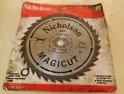 SAW BLADE 7 1/4" RIP MAGICUT 36 TEETH 80497 NICHOLSON UNIV ARBOR COOPER TOOLS.