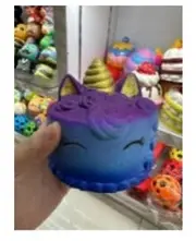 Squish Unicorn Cake - Blue