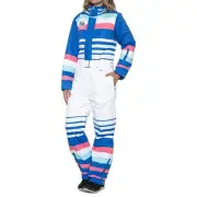 TIPSY ELVES Womens L Icy U Snowsuit Ski/Snowboard Parka/Jacket $300