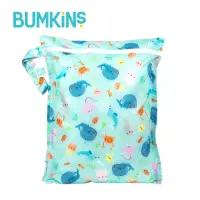 在飛比找momo購物網優惠-【Bumkins】防水收納袋(海洋鯨魚)