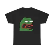 Angry Pepe Shirt - funny meme frog internet dank humor fun happy sad illuminati