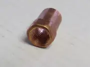 2 ) NIBCO 603R REDUCING ADAPTER: WROT COPPER, 3/8" TUBE SIZE, FOR 1/2" TUBE OD