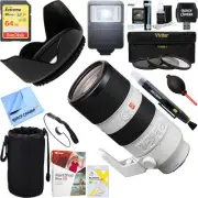 Sony FE 70-200mm F2.8GM OSS E-Mount Lens + 64GB Ultimate Kit