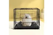 i.Pet 36" Dog Cage Crate Kennel 3 Doors