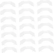 WOONEKY Elastic Bandage Clips 50pcs Reusable Plastic Buckles for Trauma Kit Bandage Wrapping Supplies Clip for First Aid