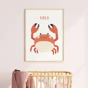 [Namly Design] Poster - Hola Crab