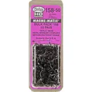 KADEE HO 158-50 Bulk Pack 50pc #158 Whisker Knuckle Metal Couplers Medium 9/32"