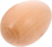 Vaguelly Wooden Musical Egg Boys and Girls Percussion Instruments Toys Toddler Preschool Music Learning Safe Ergonomic Design