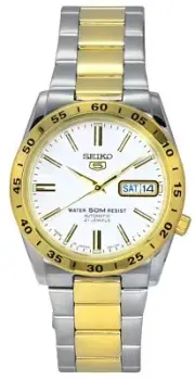 Seiko 5 SNKE04J1 Analog Automatic White Dial Casual 50M Unisex Wristwatch