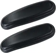 TENOL 2Pcs Office Chair Armrest Replacement Pads Cap,Universal,Accessories Convenient Assemble Modern Simplicity Soft Support PU