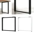 2x Desk Legs Replacement Desk Bench Dining Legs for Coffee Tables Sofa Bench