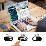 6 Webcam Cover Sticker Slide Camera Privacy Security Protect For Phone Laptop